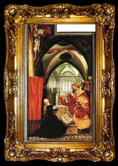 framed  Matthias Grunewald The Annunciation, ta009-2